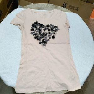 AMERICAN EAGLE HEART TOP SZ M